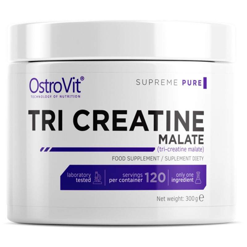 OSTROVIT Supreme Pure Tri Creatine Malate 300g