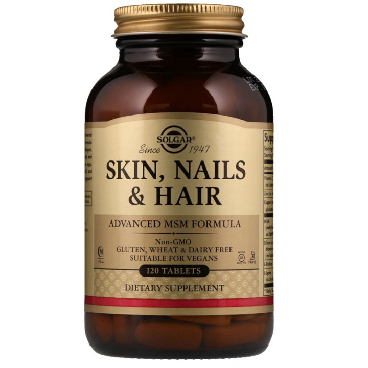 SOLGAR Skin, Nails&Hair 120tabs