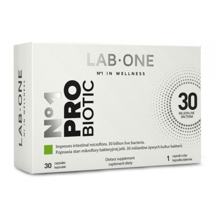 LAB ONE N°1 ProBiotic 30caps PROBIOTYK