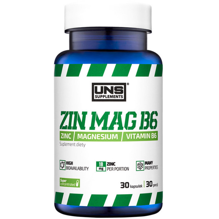 UNS Zin Mag 6 30caps
