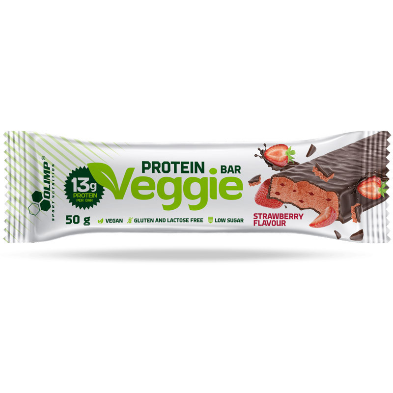 OLIMP Veggie Protein Bar 50g BATON BIAŁKOWY WEGAŃSKI