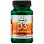 SWANSON Highest Potency Vitamin D-3 5,000 IU (125 mcg)