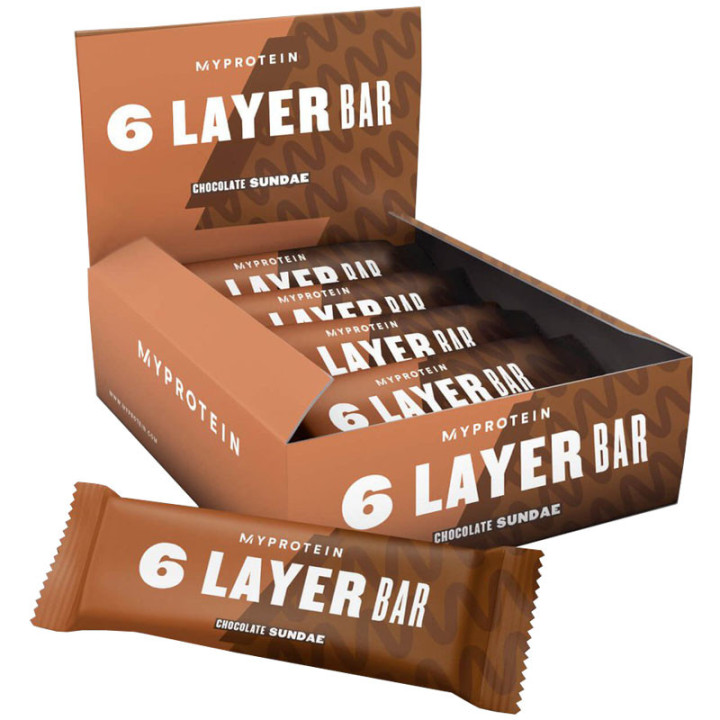 MYPROTEIN 6 Layer Bar 70g BATON BIAŁKOWY