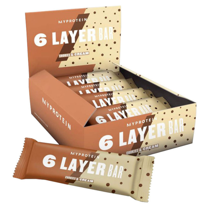 MYPROTEIN 6 Layer Bar 70g BATON BIAŁKOWY