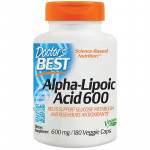 DOCTOR'S BEST Alpha-Lipoic Acid 600 180vegcaps