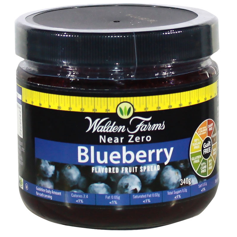 WALDEN FARMS Blueberry Fruit Spread 340g Dżem Jagodowy