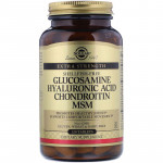 SOLGAR Glucosamine Hyaluronic Acid Chondroitin Msm 120tabs