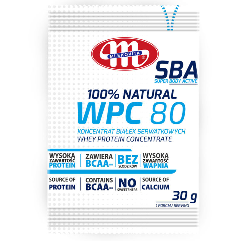 Mlekovita SBA 100% Natural WPC 80 700g
