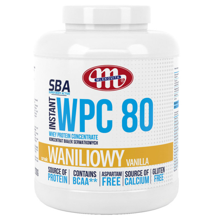 MLEKOVITA SBA Instnat WPC80 700g
