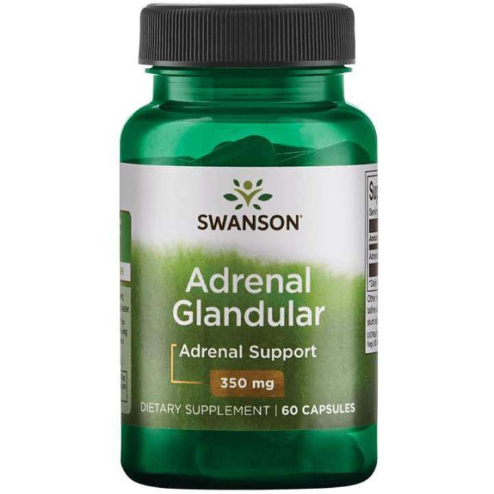 SWANSON Adrenal Glandular 350mg 60caps
