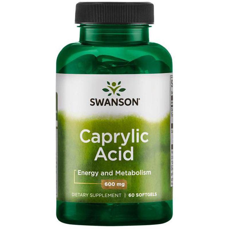 SWANSON Caprylic Acid 60caps
