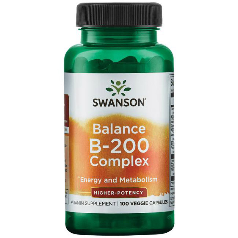 SWANSON High Potency Balance B-200 100vegcaps
