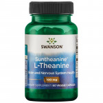 SWANSON Suntheanine L-Theanine 100mg 60vegcaps