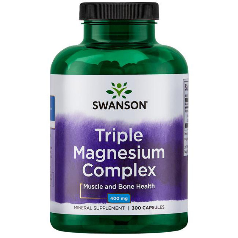 SWANSON Triple Magnesium Complex 400mg 300caps