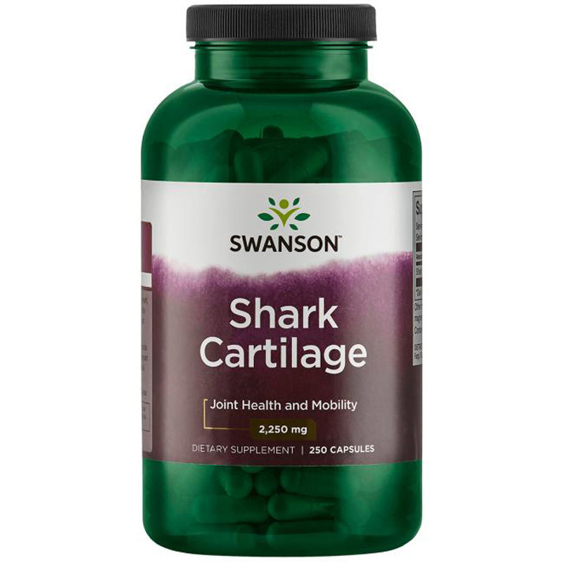 SWANSON Shark Cartilage 750mg 250caps