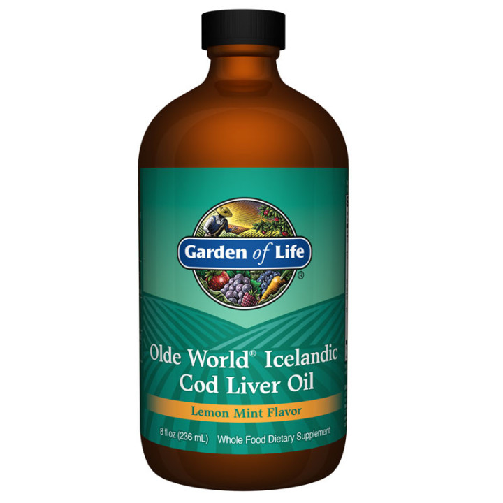 GARDEN OF LIFE Olde World Icelandic Cod Liver Oil 236ml