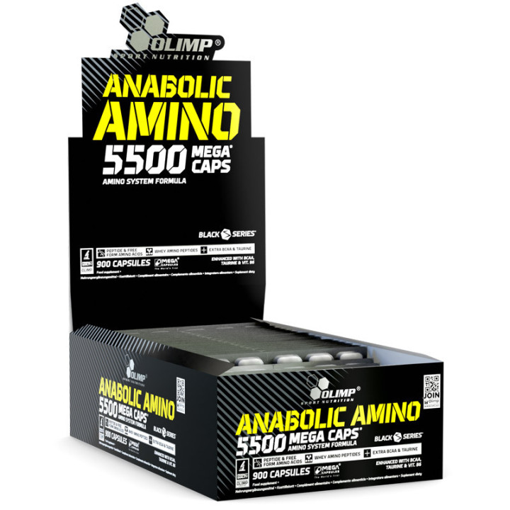 Olimp ANABOLIC AMINO 5500 1 blistr 30 caps NOWOSC !!!