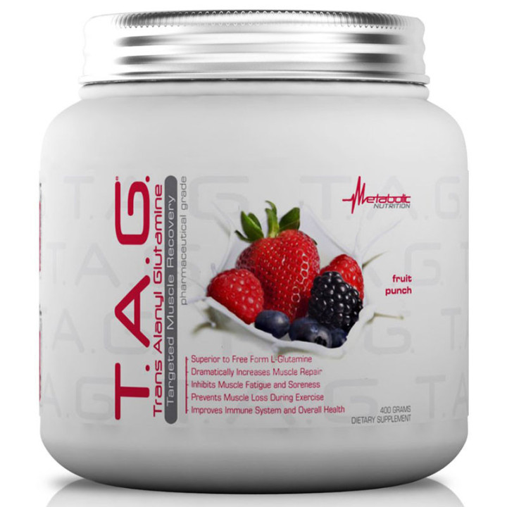 METABOLIC NUTRITION T.A.G. 400g GLUTAMINA