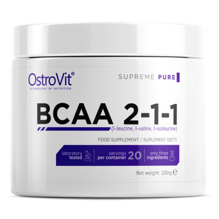 OSTROVIT 100% BCAA 2-1-1 200g