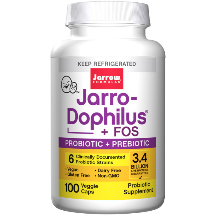 JARROW FORMULAS Jarro-Dophilus+FOS 100vegcaps