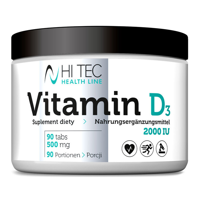HI TEC Vitamin D3 2000 IU 90tabs