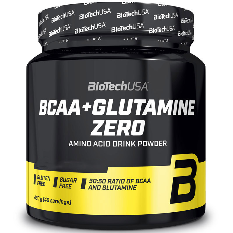 Biotech USA BCAA+Glutamine Zero 480g