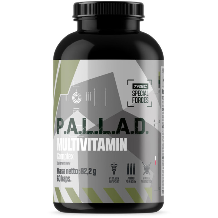 TREC Special Forces P.A.L.L.A.D. Multivitamin Complex 60caps
