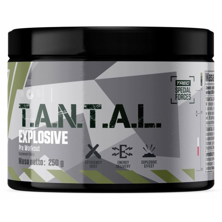 TREC Special Forces T.A.N.T.A.L. Explosive Pre Workout 250g