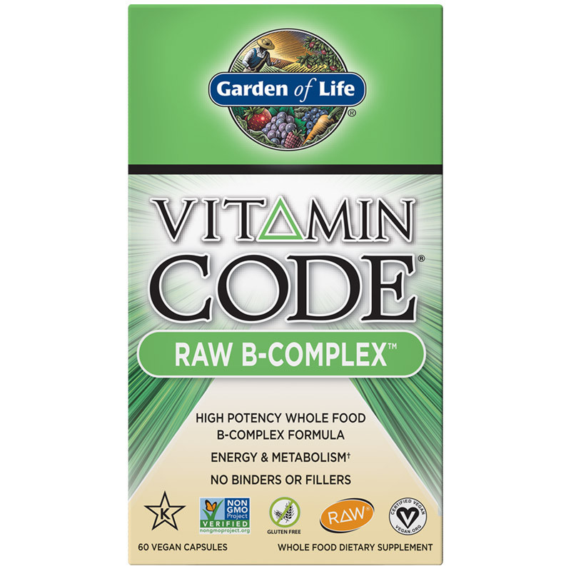 GARDEN OF LIFE Vitamin Code Raw B-Complex 60vegcaps