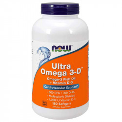 NOW Ultra Omega 3-D Omega-3...