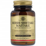 SOLGAR Reishi Shiitake Maitake Mushroom Extract 50vegcaps
