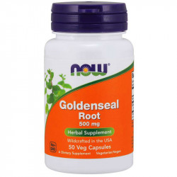 NOW Goldenseal Root 500mg 50vegcaps