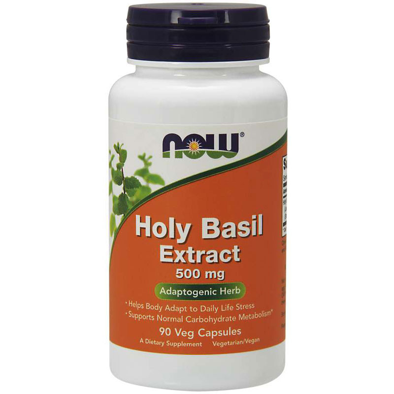 NOW Holy Basil Extract 500mg 90vegcaps