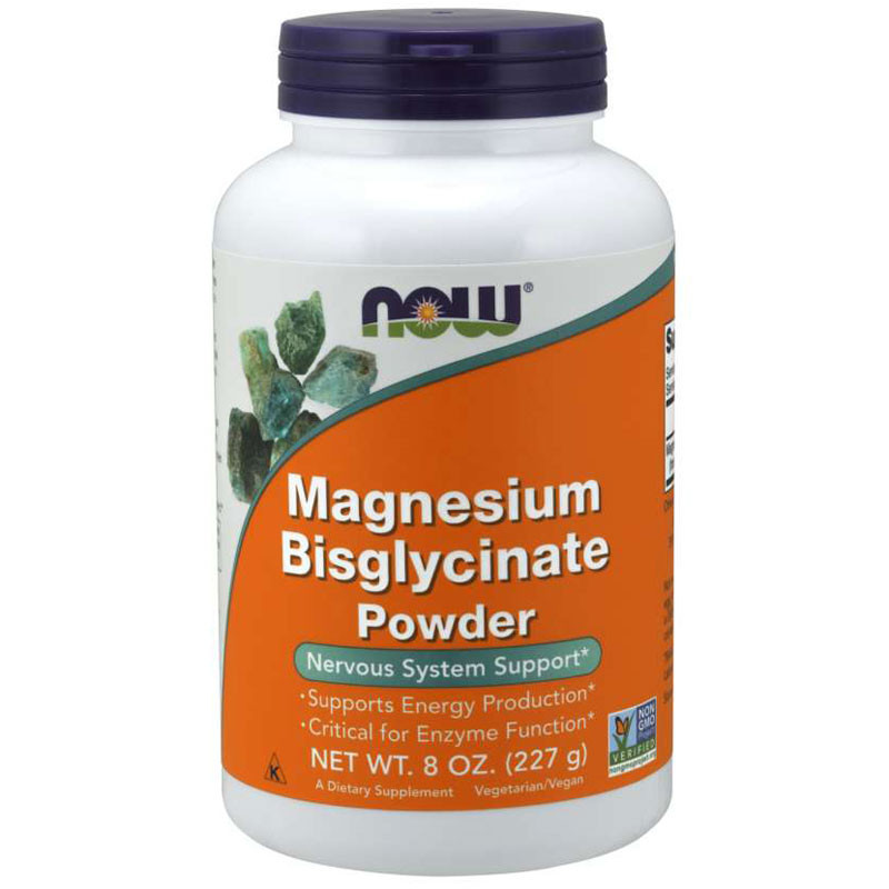 NOW Magnesium Bisglycinate Powder 227g