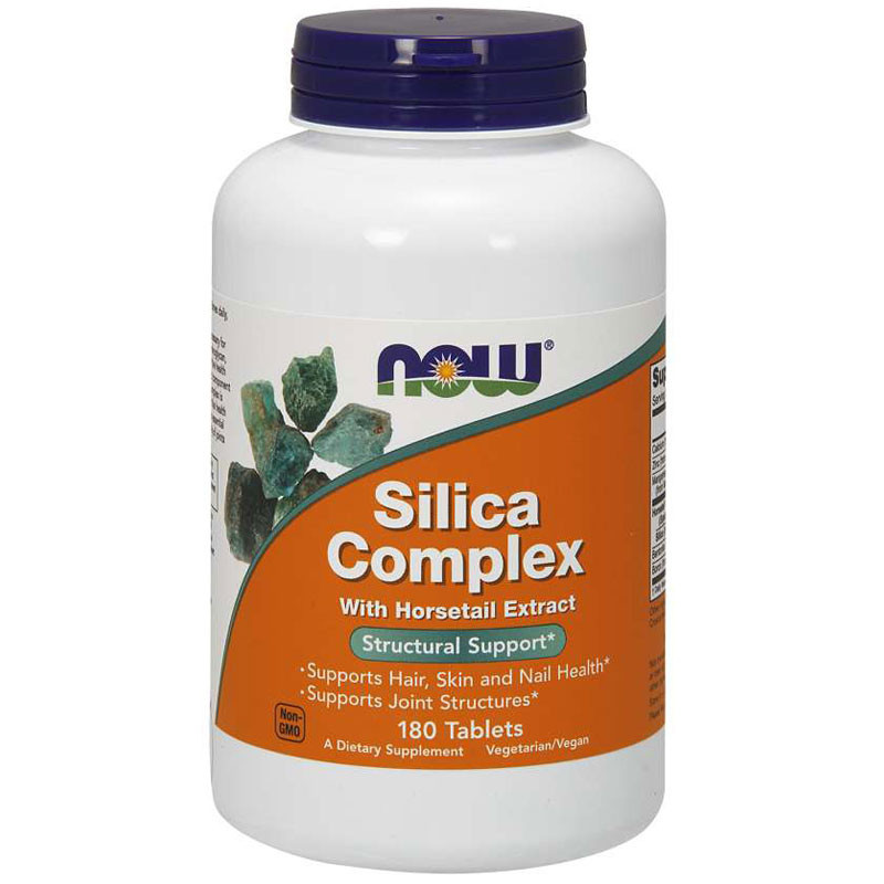 NOW Silica Complex With Horsetail Extract 180tabs
