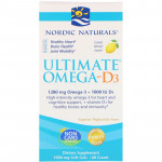 NORDIC NATURALS Ultimate Omega-D3 60caps