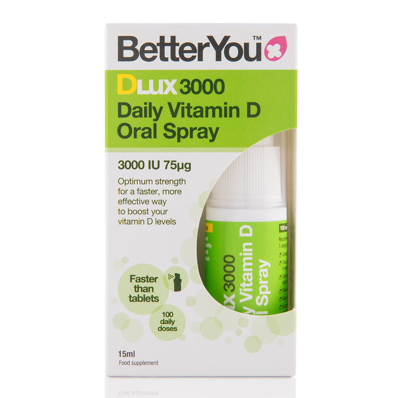 BETTERYOU Dlux 3000 Daily Vitamin D Oral Spray 15ml