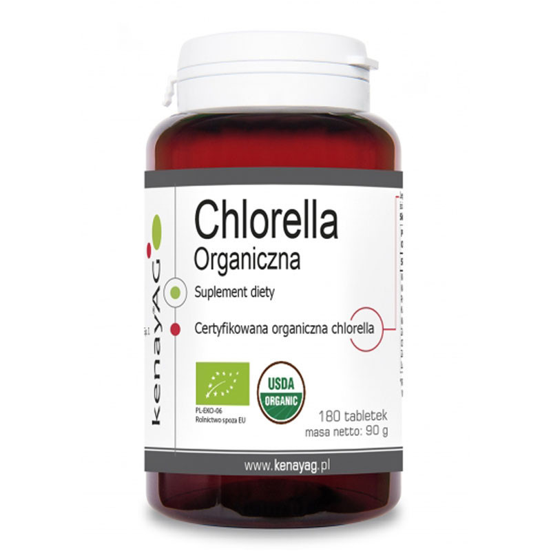 KenayAG Chlorella Organiczna 180tabs