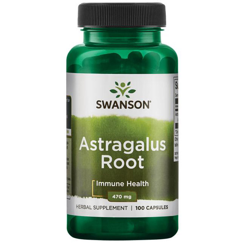 SWANSON Astragalus Root 470mg 100caps