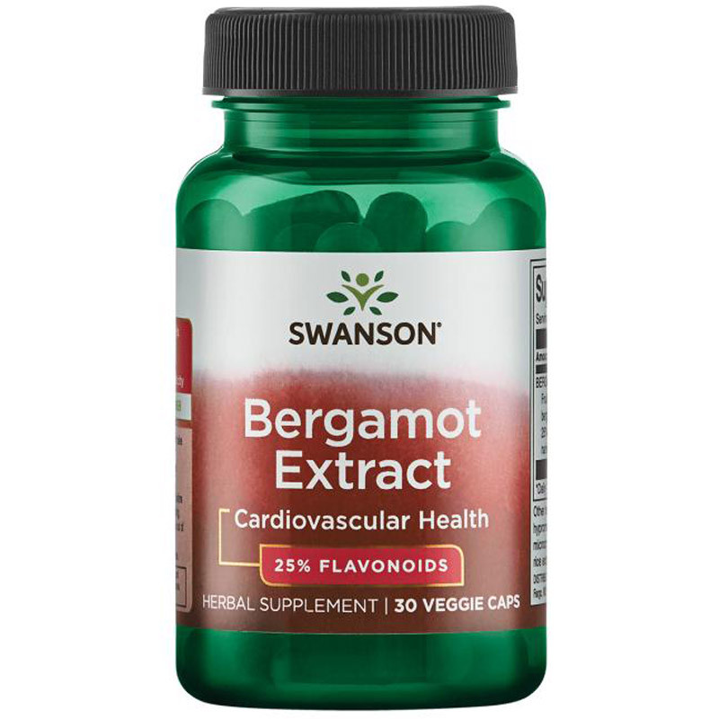 SWANSON Bergamot Extract 500mg 30vegcaps