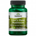 SWANSON Lion's Mane Mushroom 500mg 60caps