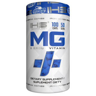 MG+ 100 kapsułek, Iron Horse – magnez pozytywnie wpływający na układ nerwowy oraz zapobiegający uczuciu zmęczenia!