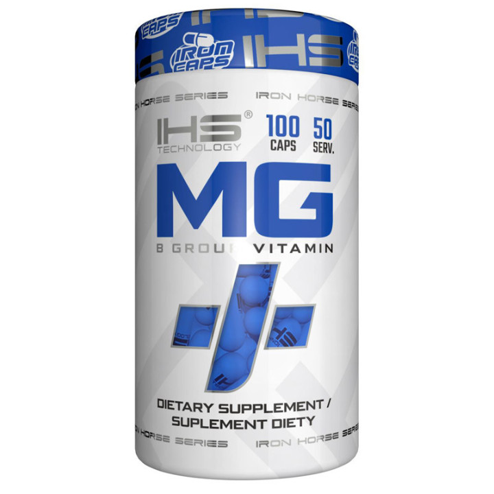 MG+ 100 kapsułek, Iron Horse – magnez pozytywnie wpływający na układ nerwowy oraz zapobiegający uczuciu zmęczenia!