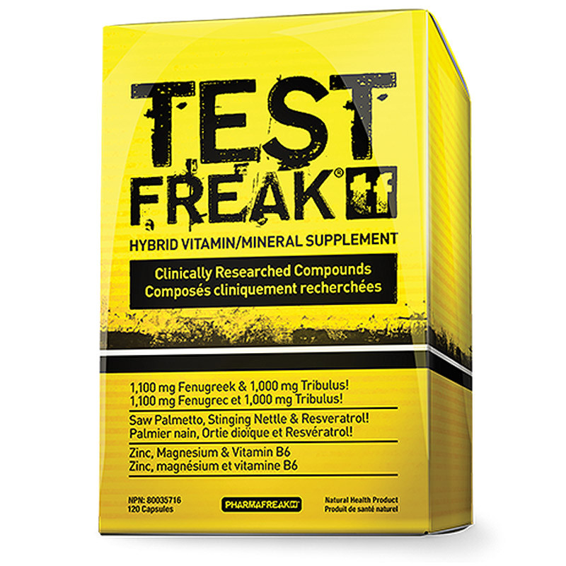 PHARMAFREAK Test Freak 120caps - najlepszy booster testosteronu na rynku!!!