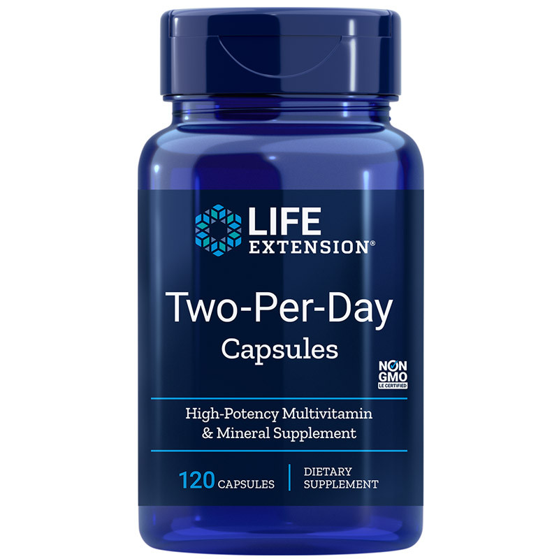 LIFE EXTENSION Two-Per-Day Capsules 120caps