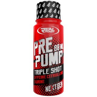 Pre Pump Triple Shot 80ml, Real Pharm – natychmiastowe uczucie pompy mięśniowej!