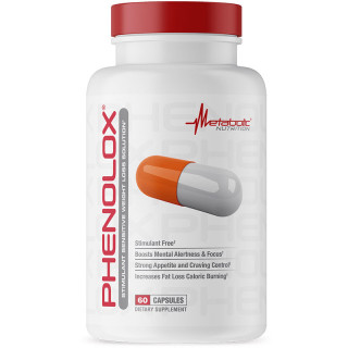 Phenolox 60 kapsułek od Metabolic Nutrition – świetny spalacz tkanki tłuszczowej bez stymulantów!