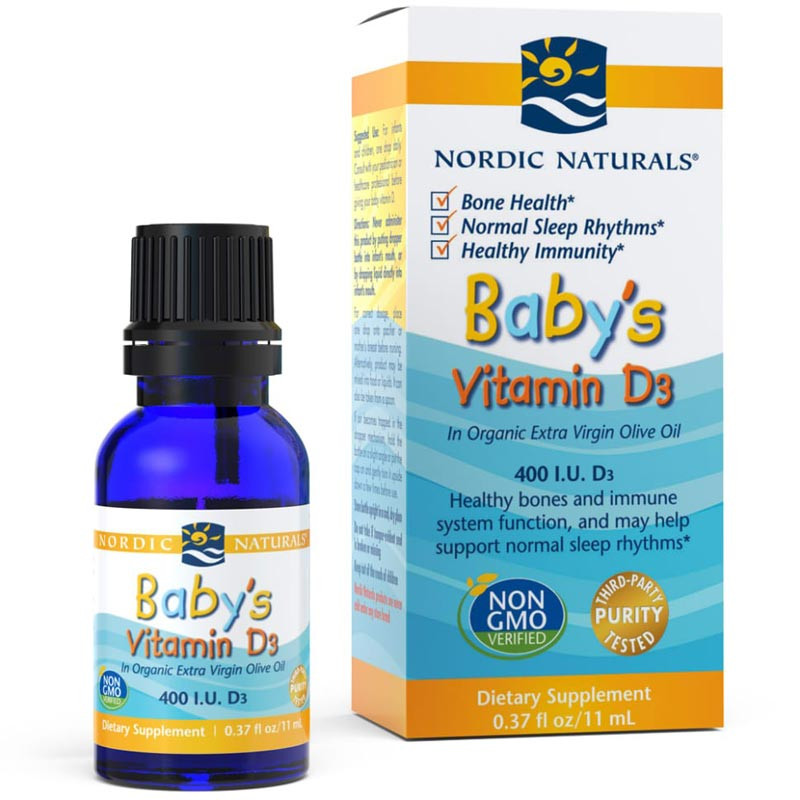 NORDIC NATURALS Baby's Vitamin D3 11ml
