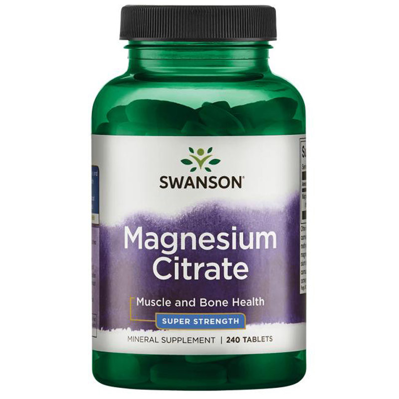 SWANSON Magnesium Citrate 240tabs