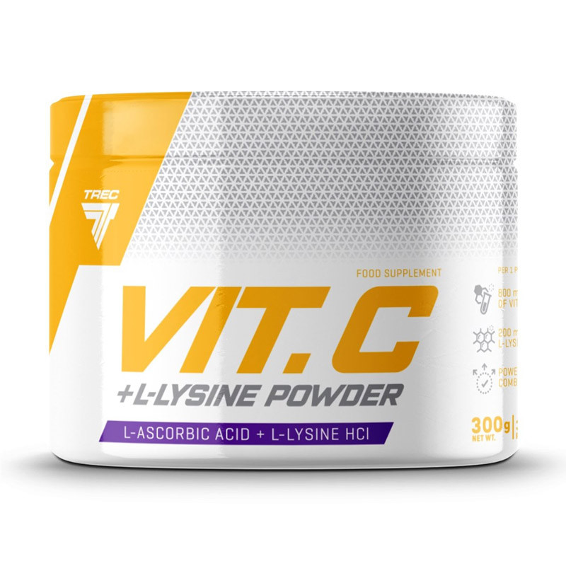 TREC Vit. C + L-Lysine Powder 300g